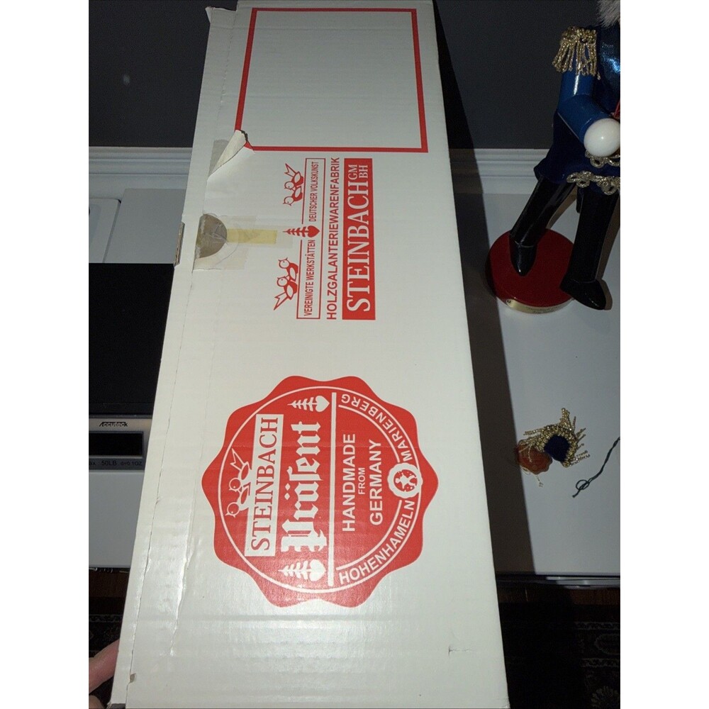 Steinbach Club Ring Máster, Nutcracker With Tag And Box -  Missing Cymbal READ - Picture 10 of 15